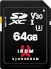 Goodram mälukaart SDXC IRDM 64GB UHS-I U3