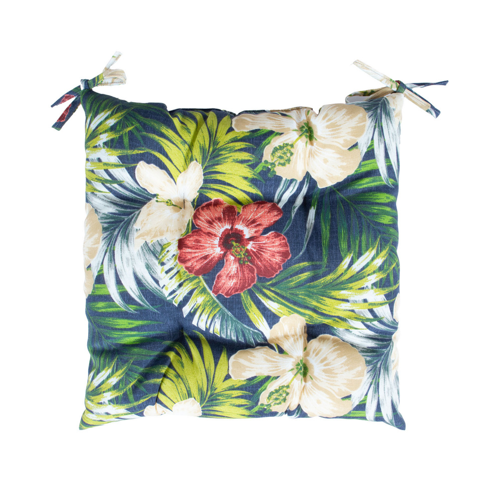 H4Y toolikate Summer Flower, 40x40x2,5cm, tume lillemuster