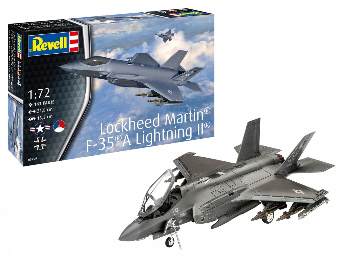 Revell Plastic model Lockheed Martin F-35A Light 1/72