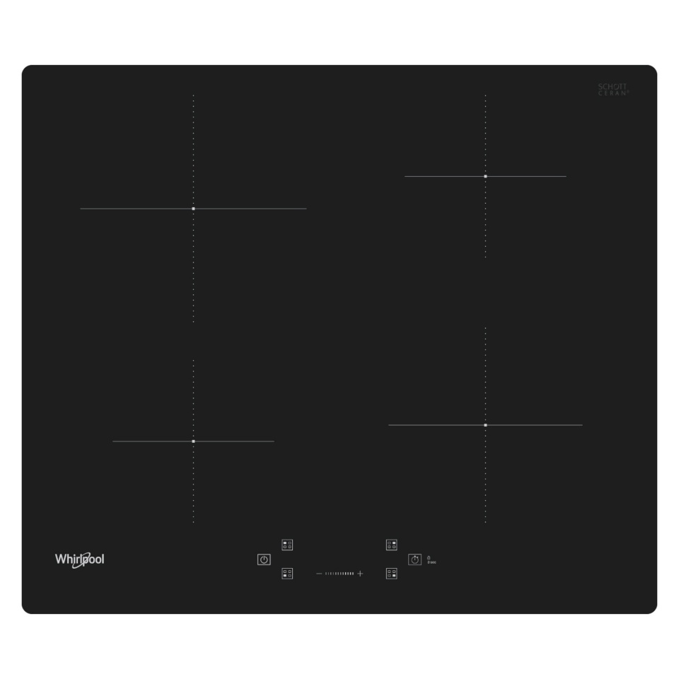 Whirlpool induktsioonplaat WSQS460NE Induction Hob, must 