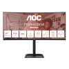 AOC monitor 86,0cm (34") CU34E4CV 21:09 2xHDMI+DP+USB-C Curved blk
