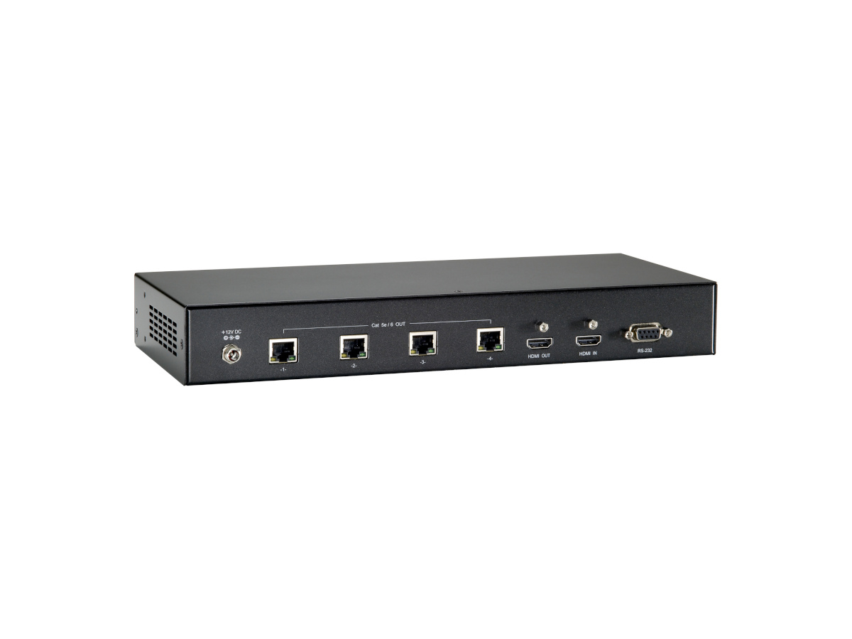 Level One HDMI HVE-9214PT über Cat5 Transmitter 4 Channel POE