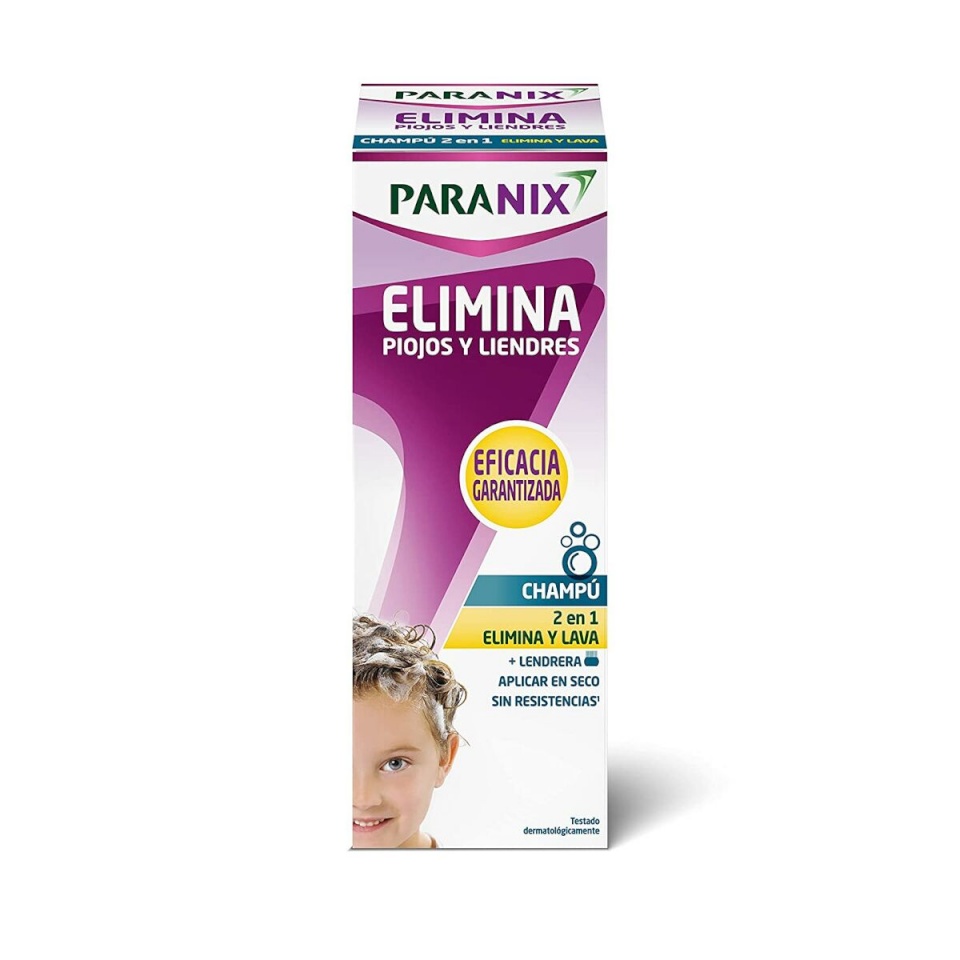 Paranix Täivastane šampoon Elimina Piojos Y Liendres Champú Lote 2-in-1 200ml 2-osaline