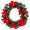 BGB Christmas Jõulupärg punane roheline Plastmass 40 cm