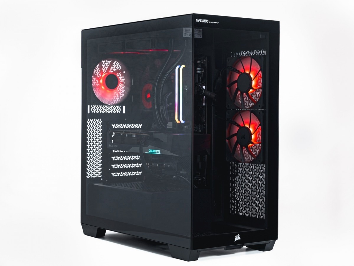 Optimus E-Sport GB550T-CR6 R7-5800X 16 1TB RX9070