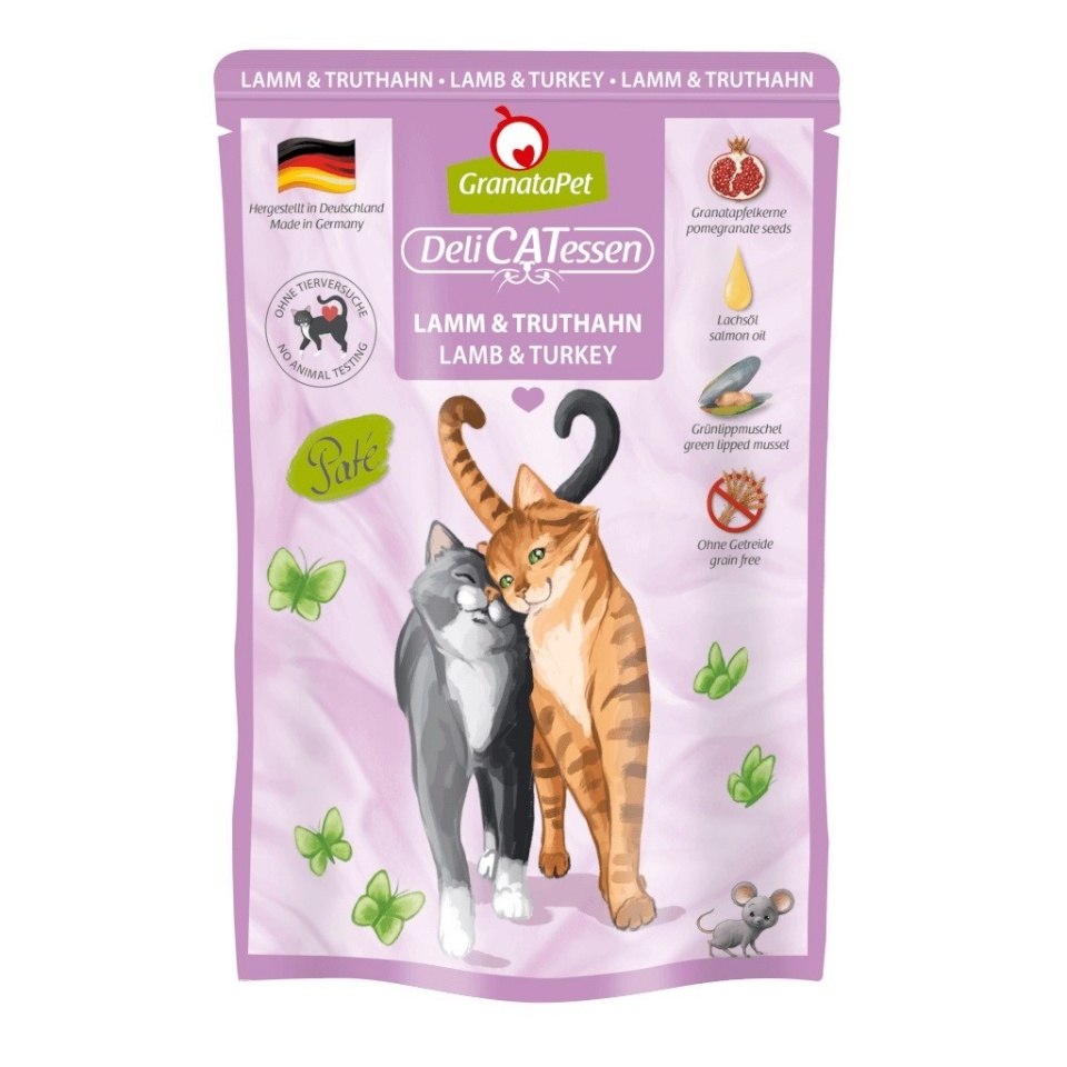 Fox4pets kassitoit GRANATAPET DeliCATessen Lamb and Turkey, 85g