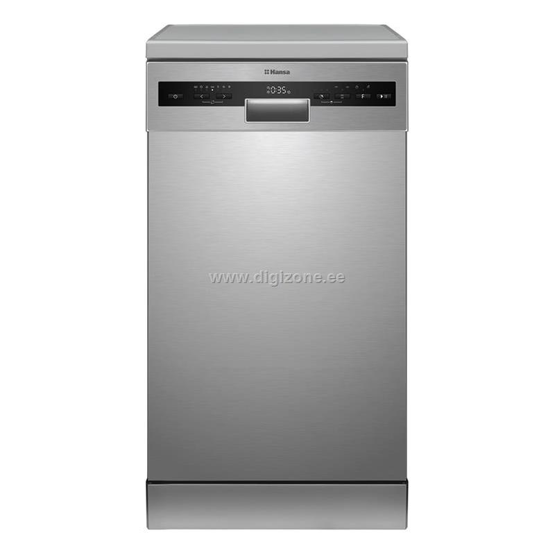 Hansa nõudepesumasin ZWM427IH Free Standing Dishwasher, 44,8cm, roostevaba teras