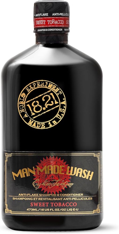 18.21 šampoon Man Made Wash Anti-Flake Shampoo & Conditioner 473ml, meestele