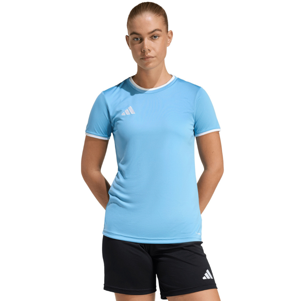 Adidas Teamwear T-särk naistele Entrada 26 Jersey helesinine JZ2498 suurus S