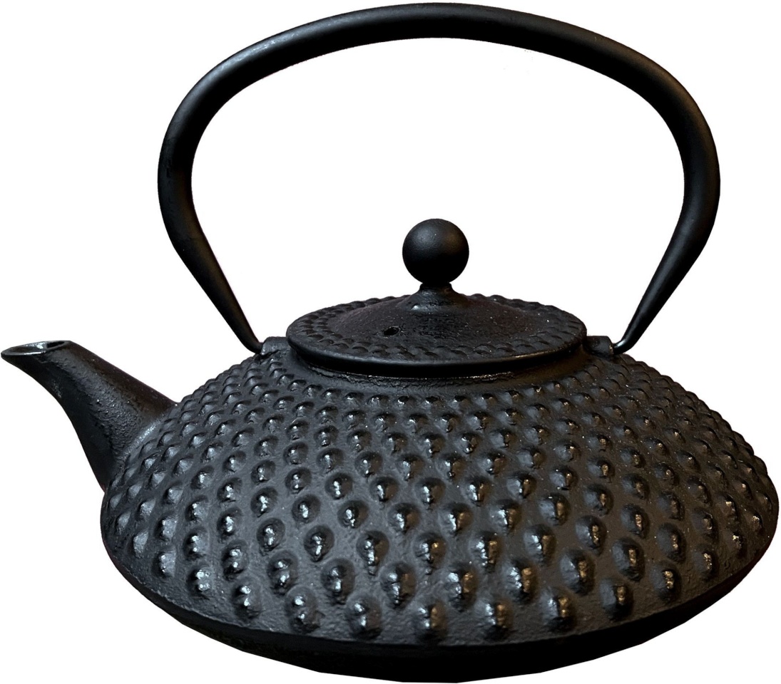 Satake teekann S-FRS-001 Teapot, Oval, 1,2L, must