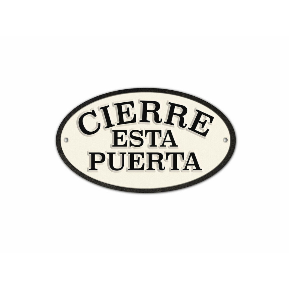 20079 Silt Magnet & Steel Cierre esta Puerta 16,3x9,5cm