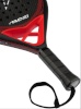 Avento Padeli reket 3K Carbon Conquista must/punane