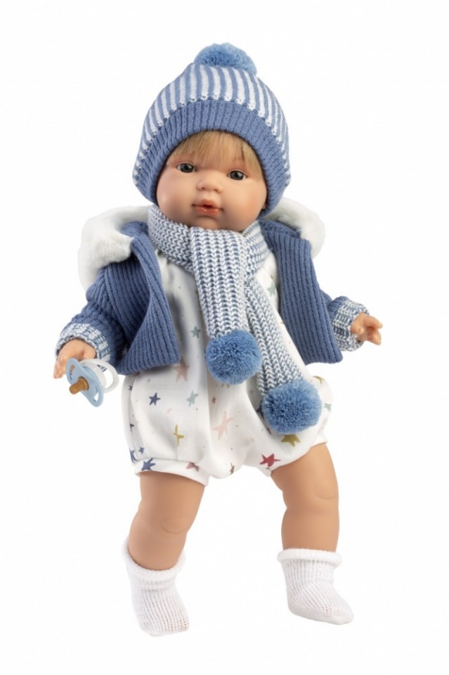 Llorens mängunukk Doll Sasha crying 38 cm