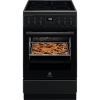 Electrolux elektripliit LKR564277K , 4 x HighLight, elektriahi, katalüüs, SteamBake, 50 cm, must