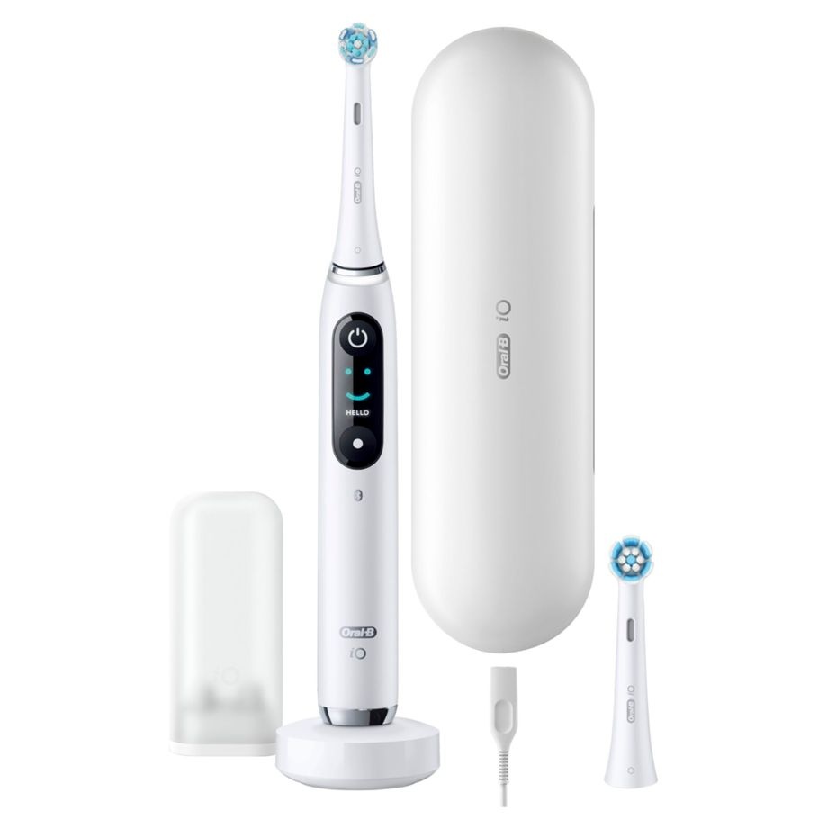 Braun elektriline hambahari Oral-B iO Series 9N White Alabaster JAS22, valge