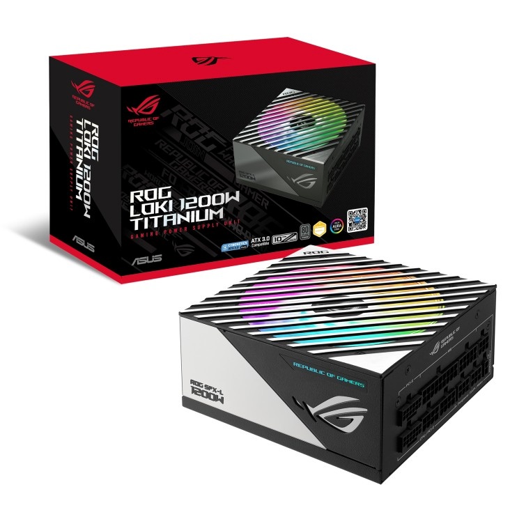Asus Power supply SFX-L LOKI ROG 1200W Titanium 80+ ATX 3.1 ARGB must