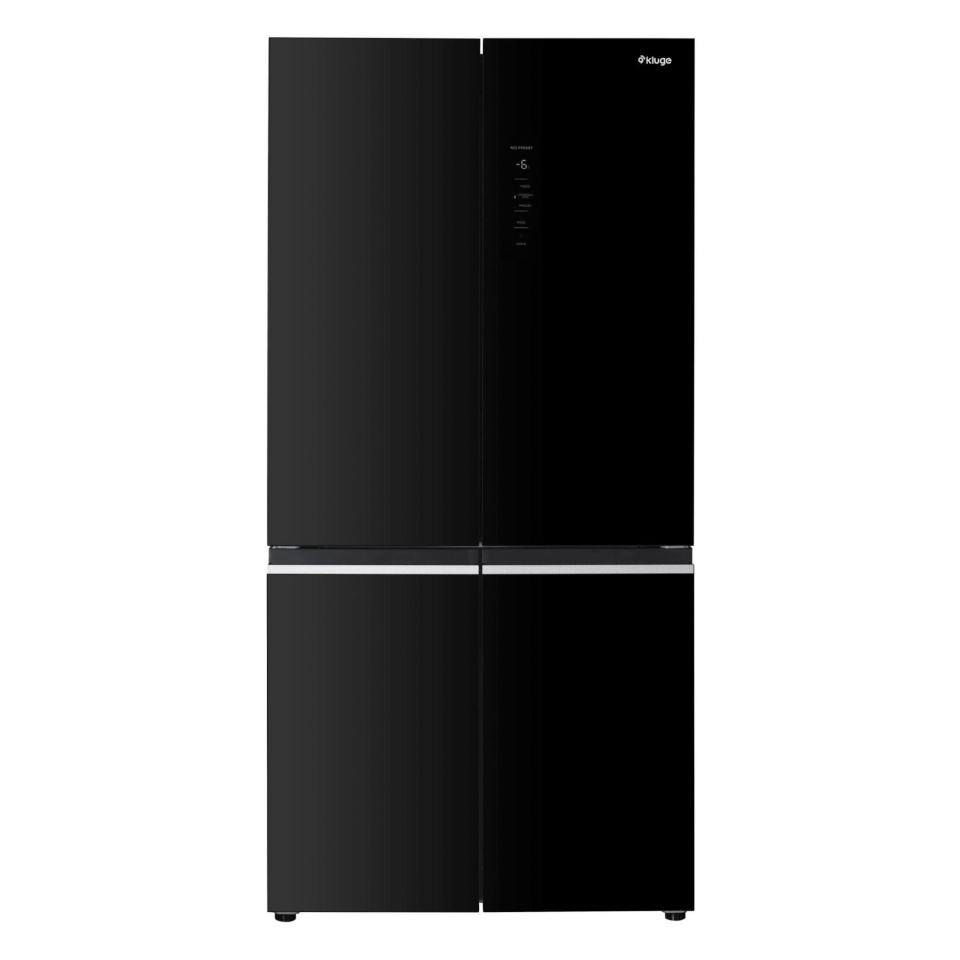 Kluge külmik KCM600GD Side-By-Side Fridge, must