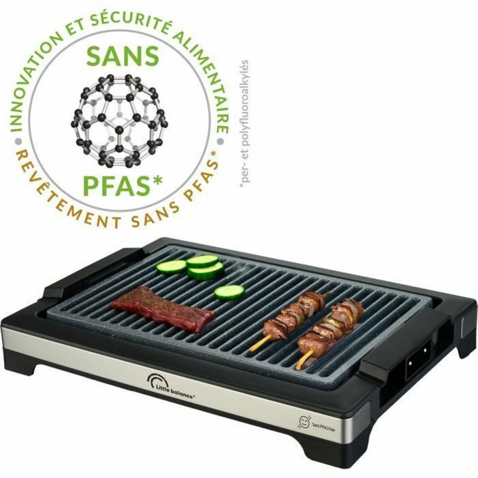 Little Balance Kaasaskantav Barbeque-grill Easy Nopifas Metall Plastmass