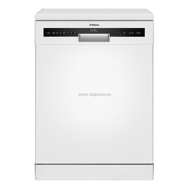 Hansa nõudepesumasin ZWM627WH Free Standing Dishwasher, 60cm, valge