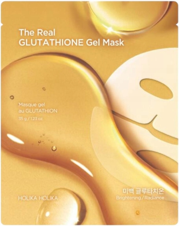 Holika Holika näomask The Real Glutathione Gel Mask 35g, unisex
