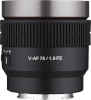 Samyang objektiiv V-AF 75mm T1.9, Sony