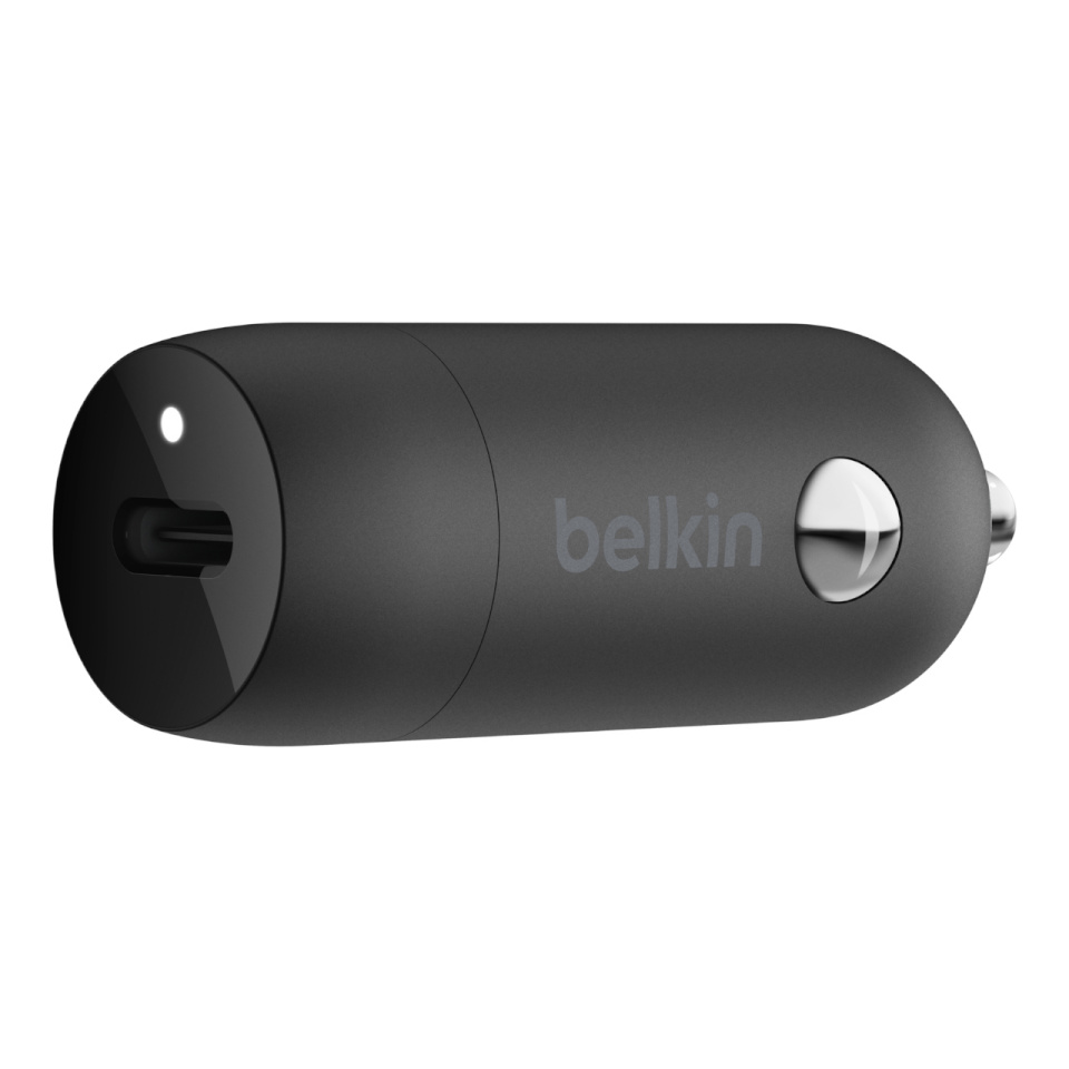 Belkin USB-C autolaadija Car Charger 30W PD PPS Technol. must CCA004btBK