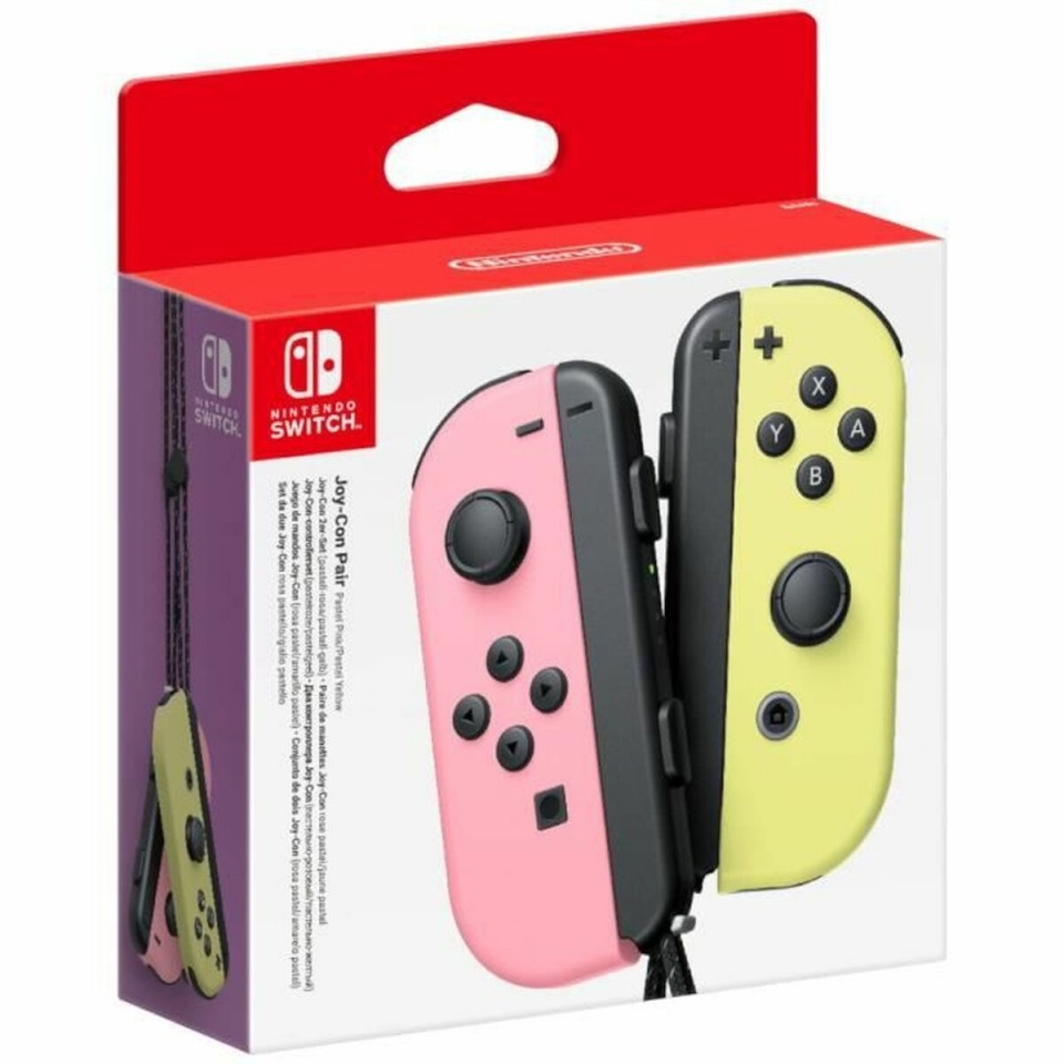 Nintendo mängupult Joy-Con pair, roosa/kollane