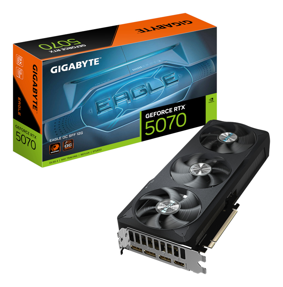 Gigabyte videokaart GeForce RTX™ 5070 EAGLE OC SFF 12G
