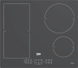 Beko pliidiplaat HII64200FMTZG 4 x Induktsioon, 60cm, tumehall, lõigatud serv