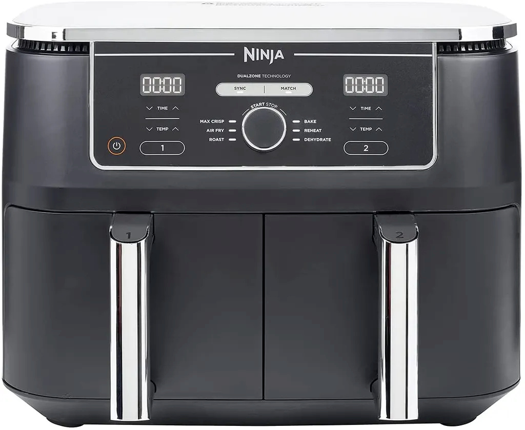 Ninja kuumaõhufritüür AF400EU Nutri Foodi MAX Dual Zone Air Fryer 9,5L, must