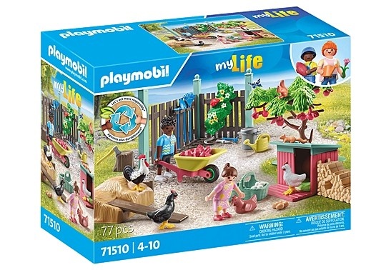 Playmobil klotsid 71510 City Life Kleine Hühnerfarm im Tiny Haus Garten