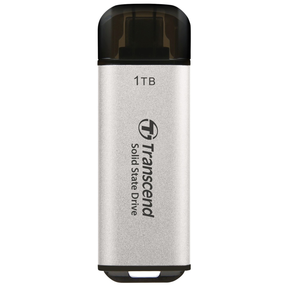 Transcend kõvaketas SSD ESD300S 1TB USB-C hõbedane