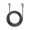 UNITEK kaabel USB-C Cable Dual 90° M/M 1M