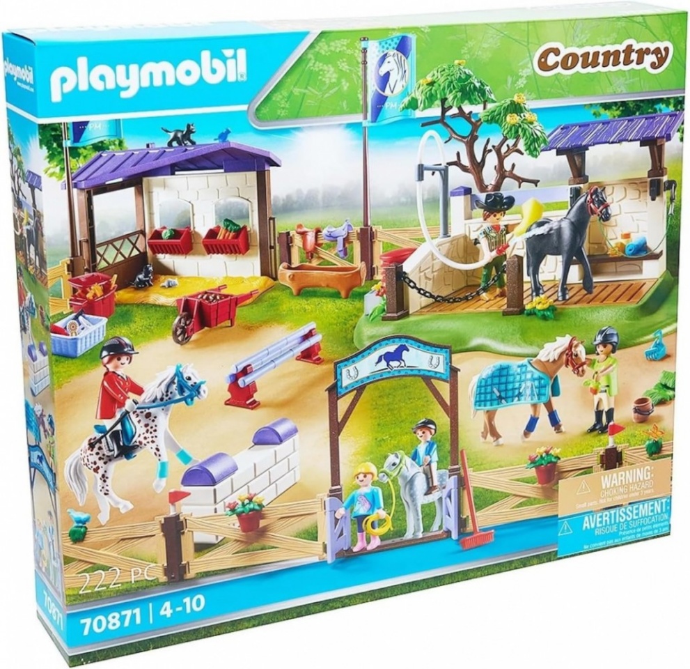 Playmobil klotsid 70871 Country 70871 Horse Riding Tournament with Horse Wash