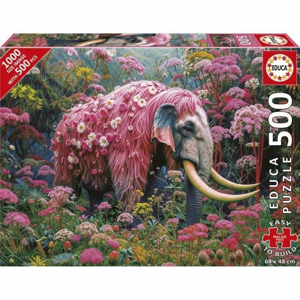 Educa pusle Elefante Florido 500-osaline
