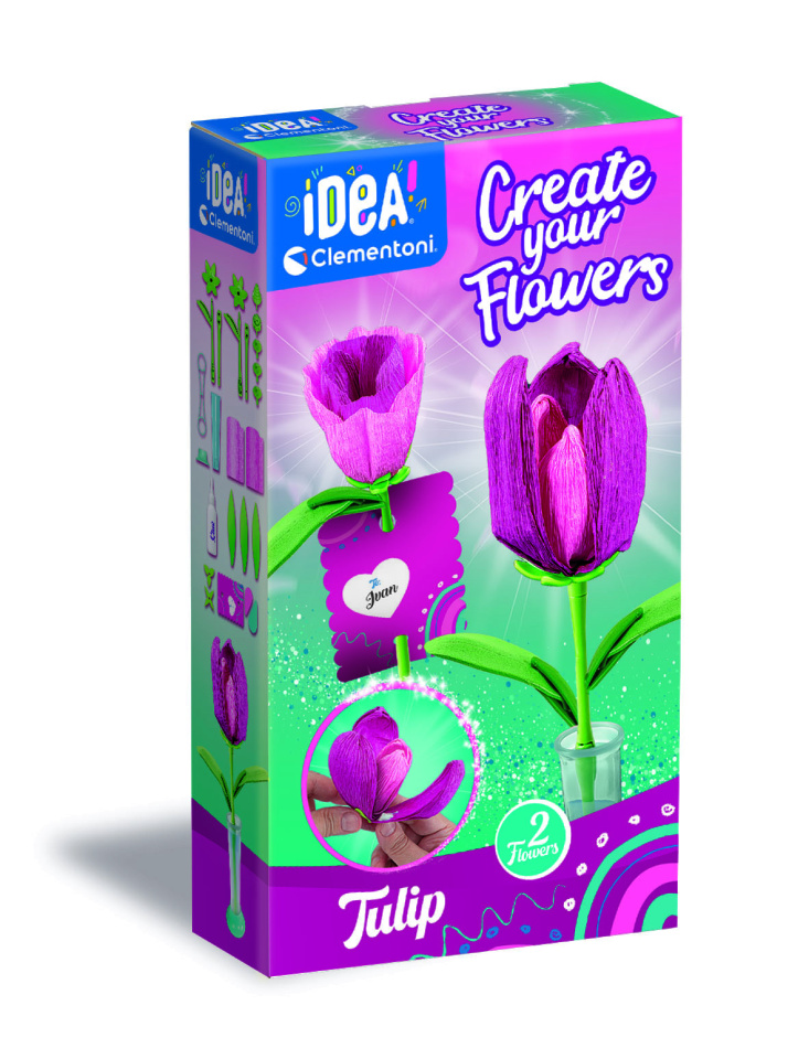 Clementoni Idea CLEMENTONI IDEA loo oma lilled, tulp, 18878