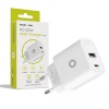 Mobile Origin laadija PD20W Wall Charger MO12 valge 1x USB-A + 1x USB-C
