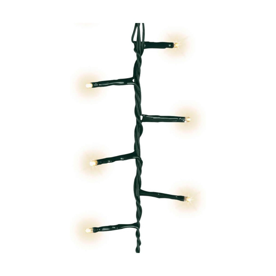 Lumineo LED-tulede Pärg valge