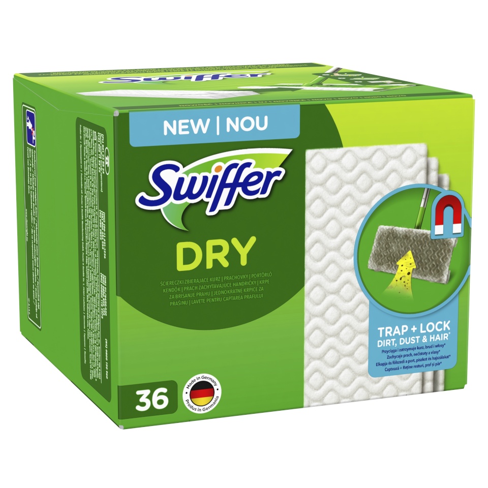 Swiffer kuivad põrandalapid Sweeper, 36 tk