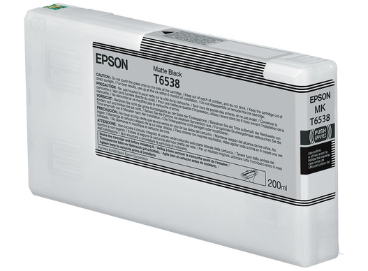 Epson T65380N Matte must tindikassett Ink Cartridge (200ml), C13T65380N, UltraChrome High Dynamic Range, Matte must