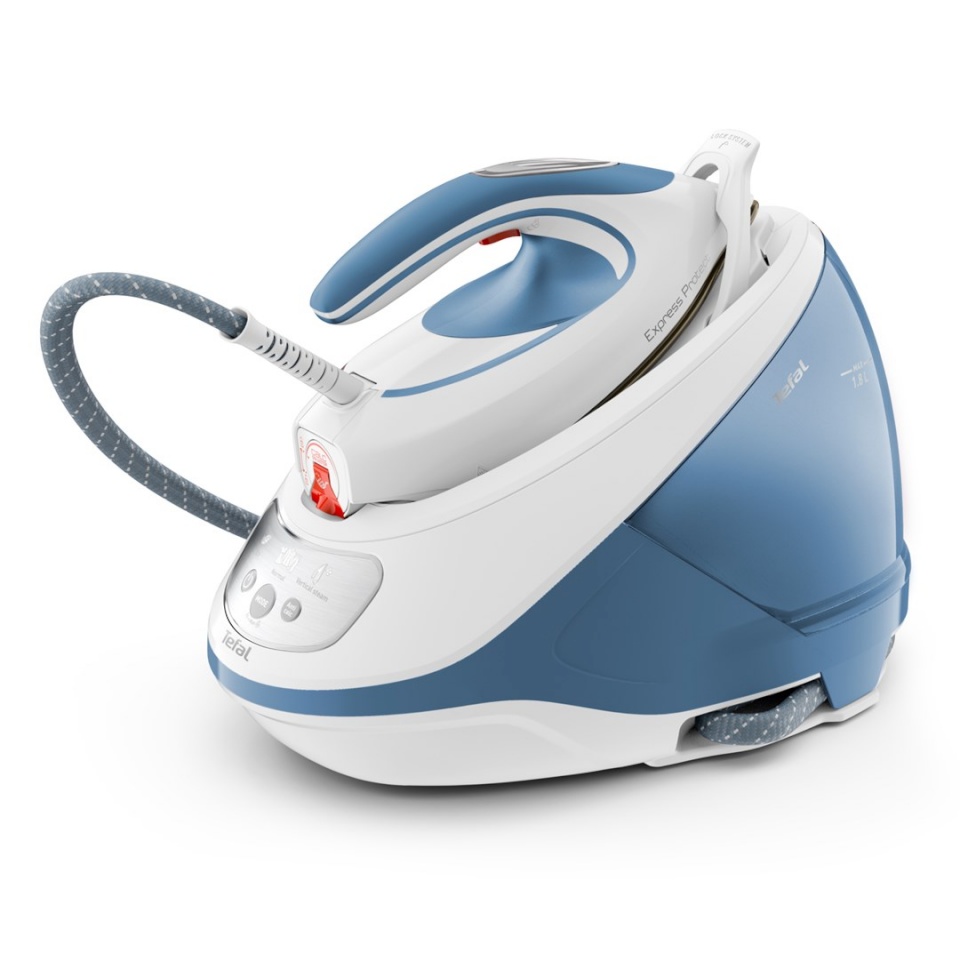 Tefal triikraud Express Protect SV9202 2800W 1.8 L Durilium AirGlide Autoclean soleplate valge, sinine