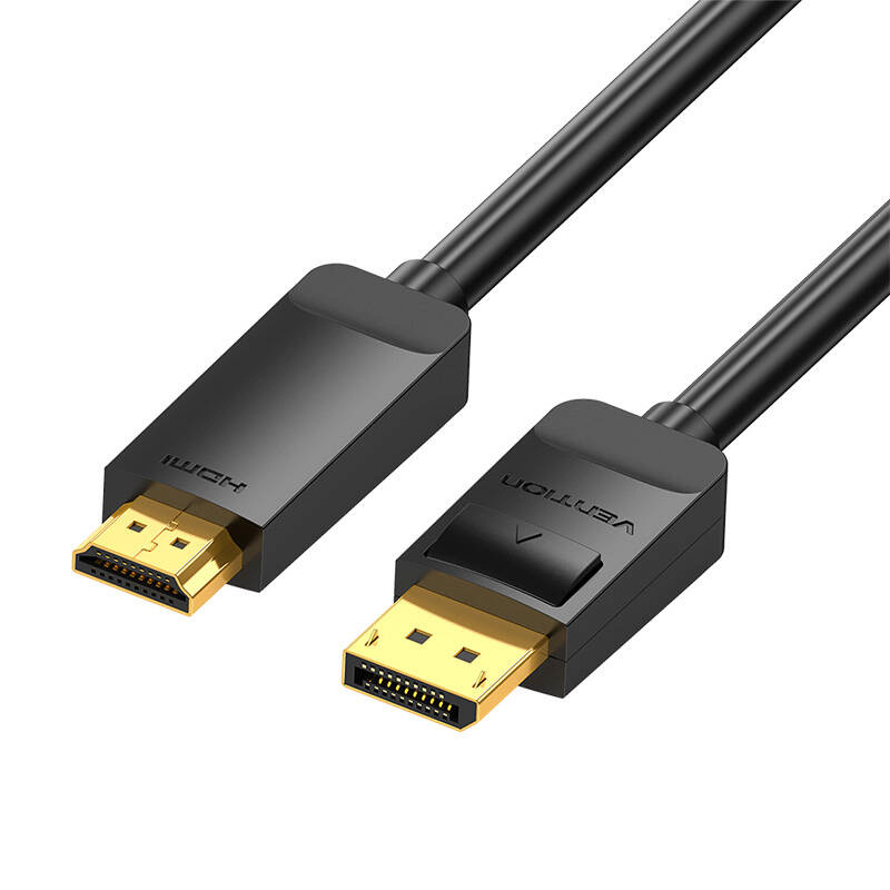 Vention videokaabel 4K DisplayPort to HDMI Cable 2m Vention HAGBH (must)