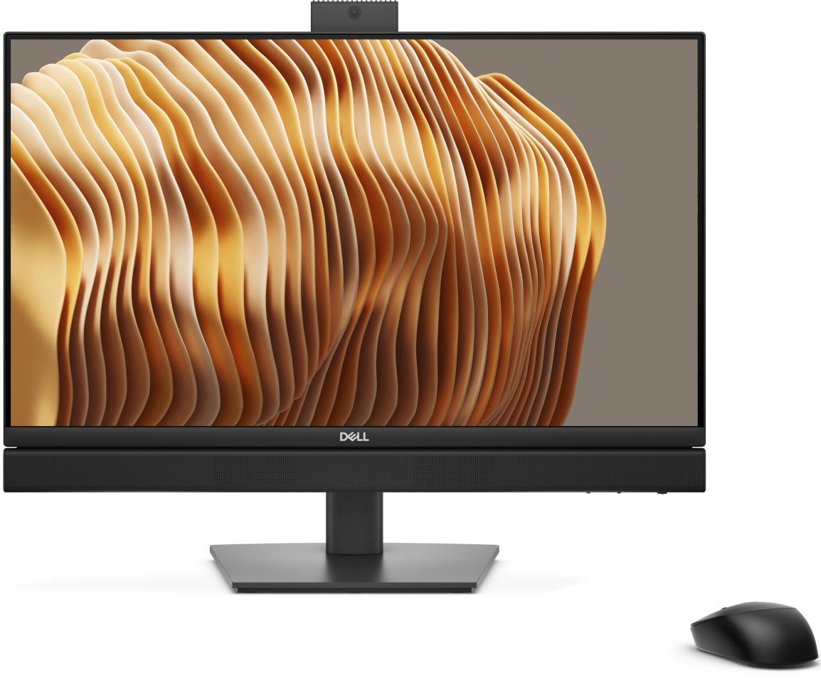 Dell arvuti Pro 24 All-in-One QC24251/U5 235T/16GB/512GB SSD/23.81" FHD/Integrated/FHD Cam/Mic/WLAN + BT/W11Pro/3y ProSupport warranty