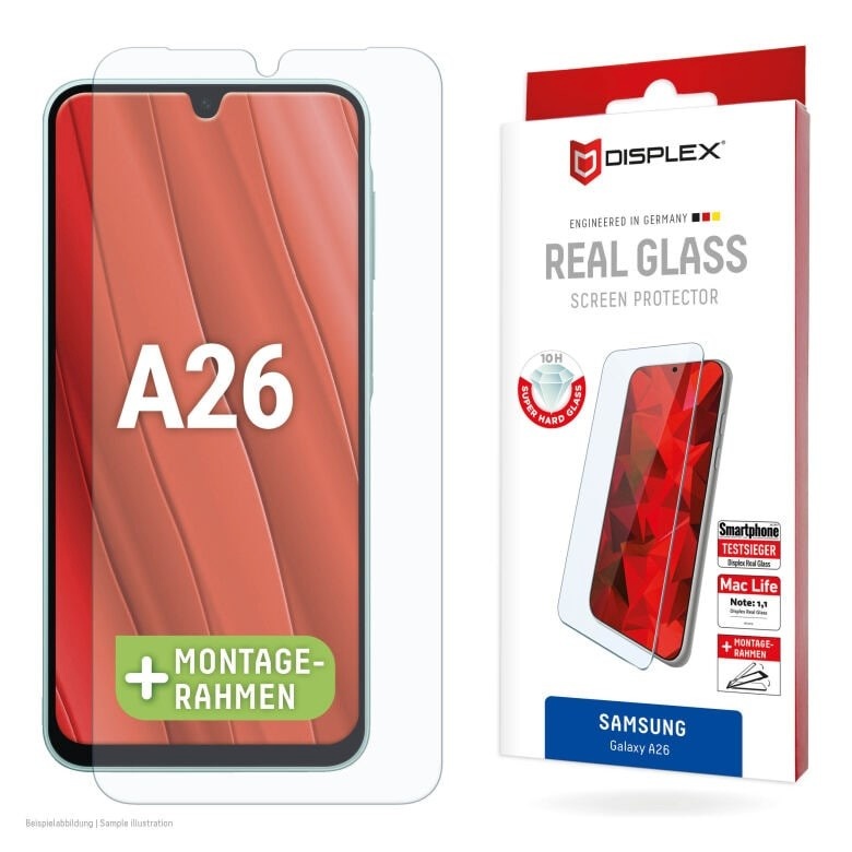 Displex kaitseklaas Samsung Galaxy A26 Real Screen Glass By Transparent