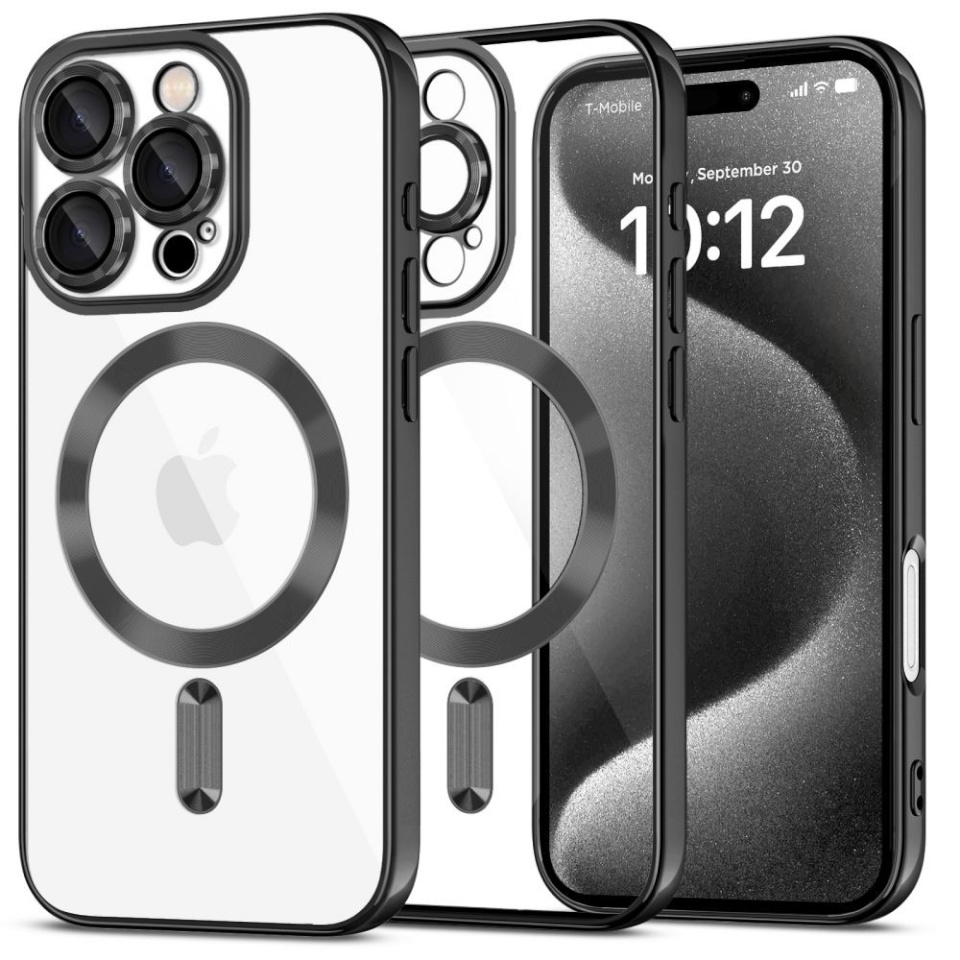 Tech-Protect MAGFLEX MagSafe iPhone 16 Pro SHINY Black