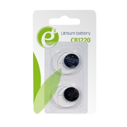 Gembird patarei CR1220, 3V, 2tk