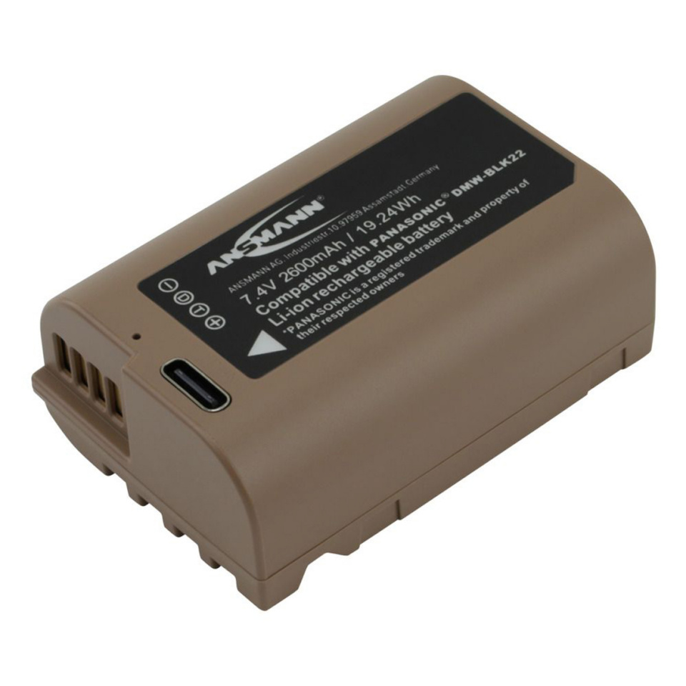 Ansmann aku DMW-BLK22 Panasonicule