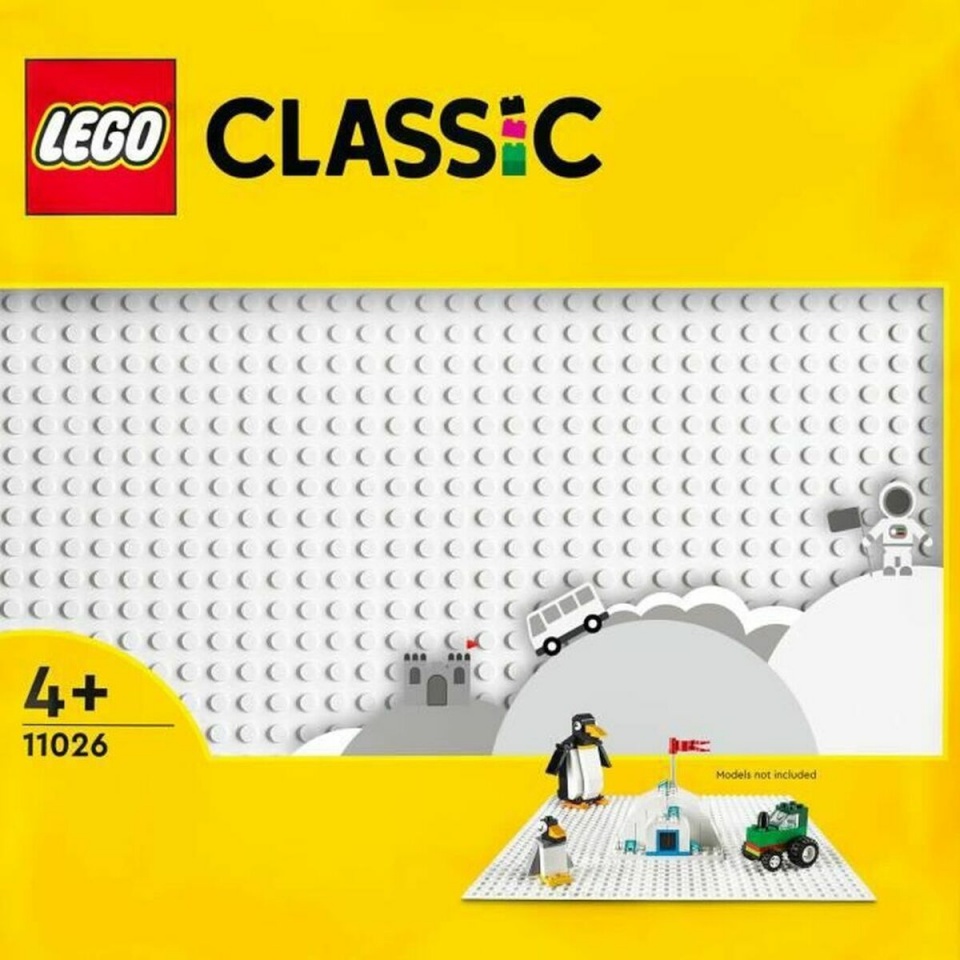 Lego klotsid Alustugi 11026 Classic The White Building Plate 32x 32cm