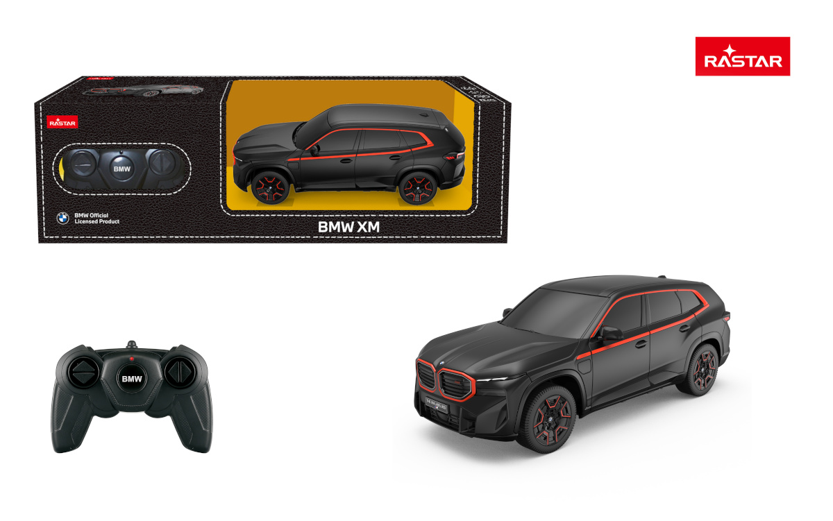 Rastar R/C 1:24 raadio teel juhitav auto BMW XM, 10240
