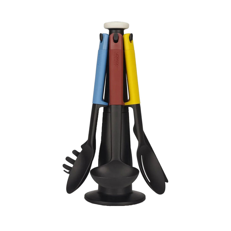 Joseph Joseph köögitarvikud Elevate 6-piece Utensil Set with Rotating Stand, must